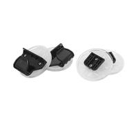 LRXIYODE 2 Ensembles Kit de Fixateurs Rétractables pour Barrières Garçon Fille Connecteurs Plastiques pour Extension et Stabilisation de Parc Intérieur Support Sécurisé et Facile à