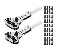 LRXIYODE 2 Ensembles Outil Ouverture de Boîtier Montre Griffes Professionnel Kit de Réparation Montre Stable et Facile Adapté Usage Domestique et Atelier pour Remplacement Batterie et