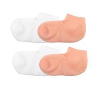 LRXIYODE 2 Paires Chaussettes Hydratantes Lot De Chaussettes De Spa Pour Secs Réutilisables Soin De Nocturne