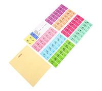 LRXIYODE 2 pièces Autocollants Clavier Piano Amovibles Décalques Pratiques pour Débutants Accessoires Durables pour Clavier Électronique Reconnaissance Facile des Notes Apprentissage