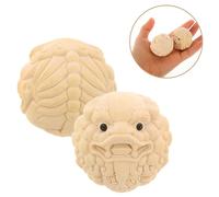 LRXIYODE 2 pièces Balles de Massage Bois Sculpté pour Mains Adultes Boules de Massage Portables pour Paume Exercice et Relaxation des Doigts Décoration