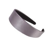 LRXIYODE 2 pièces Bandeau Large Satiné Gris Serre-tête Élégant et Créatif pour Femmes et Filles Accessoire Coiffure Festif et Décoratif