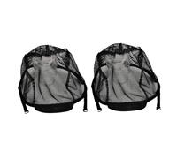 LRXIYODE 2 pièces Bonnet Perruque Filet Cheveux Respirant Extensible Filet Ramassage Léger pour Coiffure Costume et Fêtes