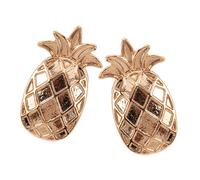 LRXIYODE 2 Pièces Broche Ananas Cartoon de Zinc Lot de Pins pour Écharpes Chapeaux et Sacs Accessoires pour Fête Plage et Style Hawaïen
