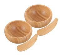 LRXIYODE 2 Pièces de Mélange pour Masque Facial Naturel avec Kit Professionnel pour Soins Peau à Domicile et Salon Conservation Intégrée Facile à Nettoyer