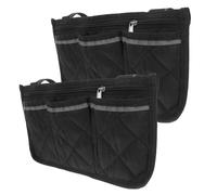LRXIYODE 2 Pièces de Rangement Latéral pour avec Poches Pochette pour Accoudoir avec Bande Réfléchissante pour de Marche et Rollators