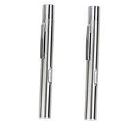 LRXIYODE 2 pièces Lampe-stylo Médicale Rechargeable USB LED Portable Blanc et Jaune Lampe de Poche Antidérapante pour Médecins et Infirmières