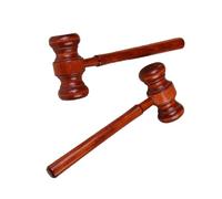 LRXIYODE 2 pièces Marteau Bois pour Garçon Fille Jeu Éveil et Coordination Main-œil Mallette de Jeu de Rôle pour Garçons et Filles Dès an