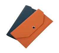 LRXIYODE 2 Pièces Mini Budget Envelope Wallets in PU Leather Compact Money Pouch with Closure for Women Reusable Cash Organizer for Spring Festival Wedding Birthday