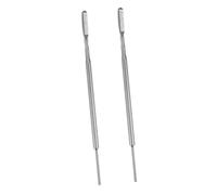 LRXIYODE 2 Pièces Outil Séparateur de Cils Acier Inoxydable Kit Portable pour Rehaussement Séparation et Lifting des Cils Accessoire pour Extensions et Teinture