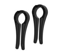 LRXIYODE 2 pièces Serrure de Sécurité pour Boutons de Cuisinière Lot de Protection Garçon Fille pour Gaz Verrouillage des Four pour Éviter Allumages Accidentels et Fuites de Gaz