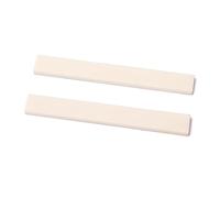 LRXIYODE 2 Pièces Sillets et Chevalets Os Naturel pour Guitare et Basse Matériau Os de Buffle Non Blanchi Accessoires de Remplacement pour Guitare