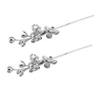 LRXIYODE 2 Pièces Vintage Butterfly Hair Sticks Lightweight Retro Chinese Hair Chopsticks Pin For Women Hanfu Wedding Daily Styling