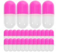 LRXIYODE 20 Capsules Géantes Rose pour Garçon et Filles - Trousse Médicale de Simulation 20 Pièces - Kit Réaliste de Jeux de Docteur pour Garçon et Filles - Éducatif pour Rôle Médical