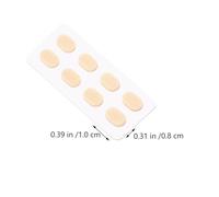 LRXIYODE 20 Feuilles Plaquettes Nasales Pour Lunettes Antidérapantes Lot De Confortables Et Légères Adaptées à Divers Types De Lunettes