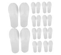 LRXIYODE 20 Lot Chaussons Tissu Non Tissé Pantoufles Spa Confortables pour Maison et Soins des Légères et Pratiques