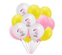 LRXIYODE 20 Pièces Ballons Latex Imprimés de Décoration de Fête Flamingo pour Festivals