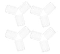 LRXIYODE 20 pièces Capuchons de Brosse à Dents Électrique Transparent Protection Anti-poussière Adaptés pour Voyage et Usage Quotidien