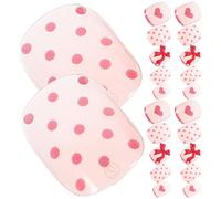 LRXIYODE 24 Pièces Accessoires pour Ongles Nœuds en Abs Durables Tenue Longue Durée pour Femmes Mariage et Cérémonies