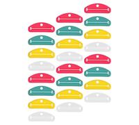 LRXIYODE 24pièces Presse-tube Dentifrice Manuel Outil pour Extruder Crème Visage Lotion Mains Gel Douche Réutilisable Pratique pour Salle de Bain