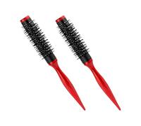 LRXIYODE 2pièces Brosse de Coiffure Ronde Nylon Lot de Peignes à Friser pour Boucler et Lisser Cheveux Outil de Voyage Compact pour Coiffure Facile