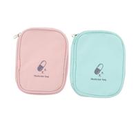 LRXIYODE 2pièces De Rangement Pour Format Étui De Trousse De Secours Pour Voyage Plein Air Trousse De Soins Infirmiers