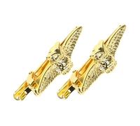 LRXIYODE 2pièces Épingle à Cravate Dorée Lot De Pince à Cravate Pour Homme Adaptée Aux Mariages Événements Formels Et Réunions Affaires