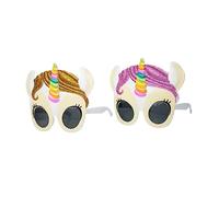 LRXIYODE 2pièces Lunettes De Déguisement Licorne Décoratives Accessoires De Fête Créatifs Pour Soirées Festivals Et Photos