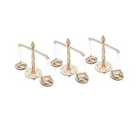 LRXIYODE 3 Ensembles Jeu Éducatif de Balance Bois pour Garçon Fille Kit Mathématique Déquilibre Dassemblage Outil Pédagogique Stem pour et Principes de Levier