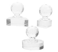 LRXIYODE 3 pièces Outils de Pressage Cosmétique pour Fard à Paupières Blush et Compacte Moules et pour Réparation et Application