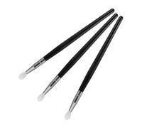 LRXIYODE 3 pièces Pinceaux Silicone Visage Maquillage Applicateur et Yeux Surface Gaspillage