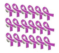 LRXIYODE 30 pièces Broches Ruban Violence Zinc Alliage Petit Épingle Créative pour Événements Caritatifs
