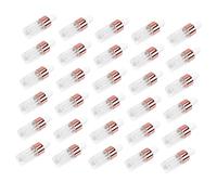 LRXIYODE 30 pièces Flacons Pipette Verre Transparent Rechargeables Compte Gouttes Pratiques pour Huiles Essentielles Cosmétiques et DIY