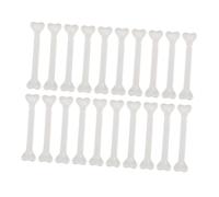 LRXIYODE 30 Pièces Os Humain Factice Plastique Décor Halloween Accessoires Réalistes pour Fête Thème Préhistorique et Squelette
