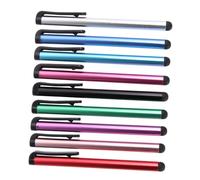 LRXIYODE 30 pièces Stylet Tactile Capacitif Stylo Fin Couleurs Mixtes Léger et Portable pour Téléphones Écrans Tactiles Prise de Notes et Dessin Naturel