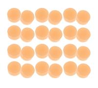LRXIYODE 36 Pièces Accessoire Guitare Acoustique Points Ronds en Acrylique Orange pour Touche, Aide Positionnement des Doigts Repères Visuels Clairs, Débutants et Professionnels