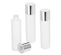 LRXIYODE 3pièces Bouteilles Rechargeables Pet Pour Lotions Et Cosmétiques De Flacons Capuchon Anti-fuite Pour Échantillons De Maquillage Et Soin Peau