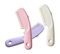 LRXIYODE 3pièces Peigne Rasoir pour Effilier et Tailler Franges Brosse de Coiffure DIY Maison Outil Cheveux Familial Professionnel