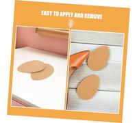 LRXIYODE 4 Paires Protections Semelles Antidérapantes Silicone Réutilisables Coussinets Antibruit Durables pour Talons Hauts et Chaussures Habillées Autocollants Antidérapants Polyvalents