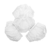 LRXIYODE 4 pièces Culottes pour Ours Peluche Accessoires de Déguisement Réutilisables Faciles à Enfiler et Décorer Lot de Blanches