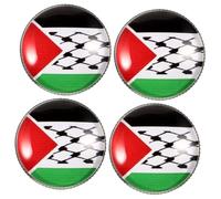 LRXIYODE 4 Pièces Épinglette Palestine Insigne de Drapeau pour Veste Accessoire Élégant pour Vêtements et Sacs Broche Décorative Au Peuple