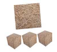 LRXIYODE 4 Pièces Haystack Boxes for Party Decoration Faux Hay Bales for Autumn Harvest Festival Western Farmhouse Rustic Decor Halloween Haystack Props
