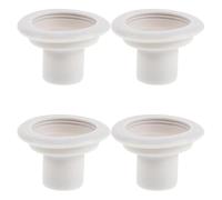 LRXIYODE 4 Pièces Joints en Silicone Étanches Anneaux de Rechange Solide, Accessoires de Réparation pour Brosse à Dents Électrique Hx6/hx9 pour Entretien Bucco- Quotidien