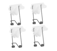 LRXIYODE 4 Pièces Kit Accessoires de Réparation Tondeuse à Cheveux Tête Pivotante Précise et Bloc Guide Plastique de Rechange pour Machine à Couper Cheveux Électrique Outils Maintenance DIY