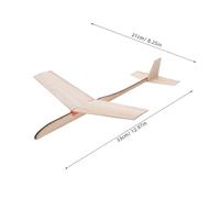 LRXIYODE 4 Pièces Kit Avion Bois à Assembler DIY Modèle Planeur Bois Éducatif pour Garçon Fille Puzzle Avion à Peindre Activité Créative Stem pour École et Loisirs