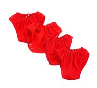 LRXIYODE 4 pièces Lot de Culottes Miniatures pour Poupée sous Vêtements Accessoires pour Vêtements de Poupée