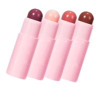 LRXIYODE 4 pièces Matte Lipstick Set Hydrating Lip Balm Korean Style For Dark Skin Smooth Non-drying Makeup Lips Kit