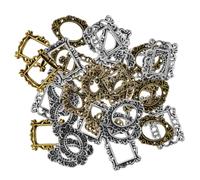 LRXIYODE 40 pièces Lot de Mini pour Nail Art Décoration Vintage Baroque Accessoires Flexibles et Durables pour Salon et Usage Personnel