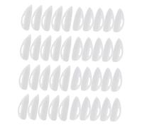 LRXIYODE 40 Pièces Silicone Lash Lift Pads Adhesive Protection Soft Eyelash Perming Shields For Eye Contour Fit And Mascara Shield