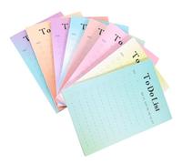 LRXIYODE 400 Pièces Notes Autocollantes Blocs-notes Adhésifs en Papier, Format Couleur Arc-en-ciel, Détachables, Mémo, pour Maison et Bureau, Étudiants et Personnel de Bureau
